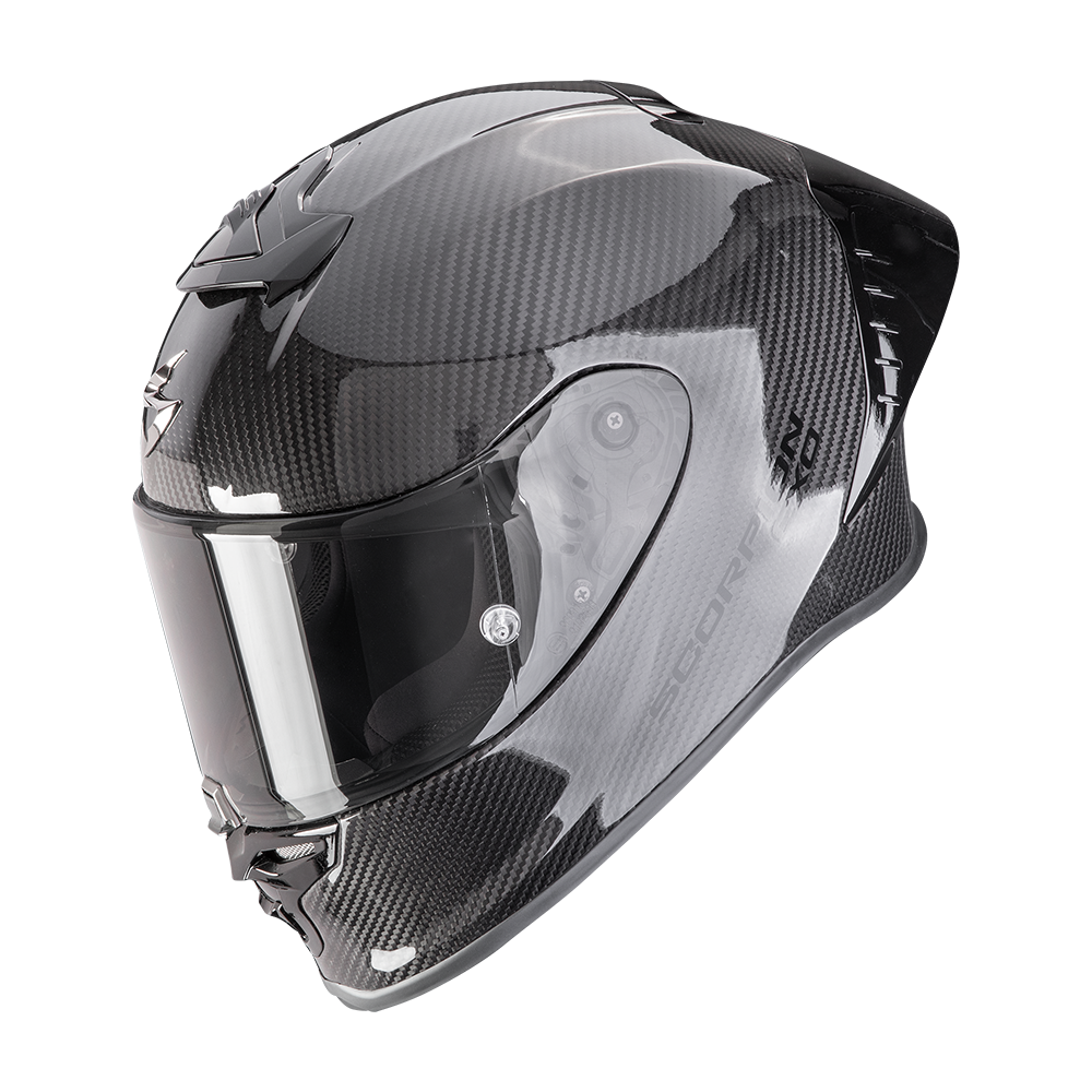 SCORPION EXO-R1 EVO II CARBON AIR 大鴨尾 (非FIM版) Solid-Black 安全帽