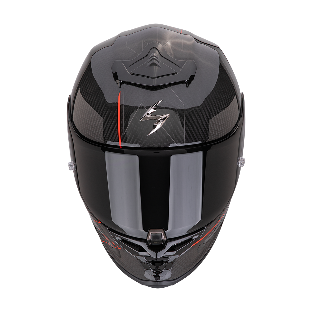 SCORPION EXO-R1 EVO CARBON AIR Red 安全帽