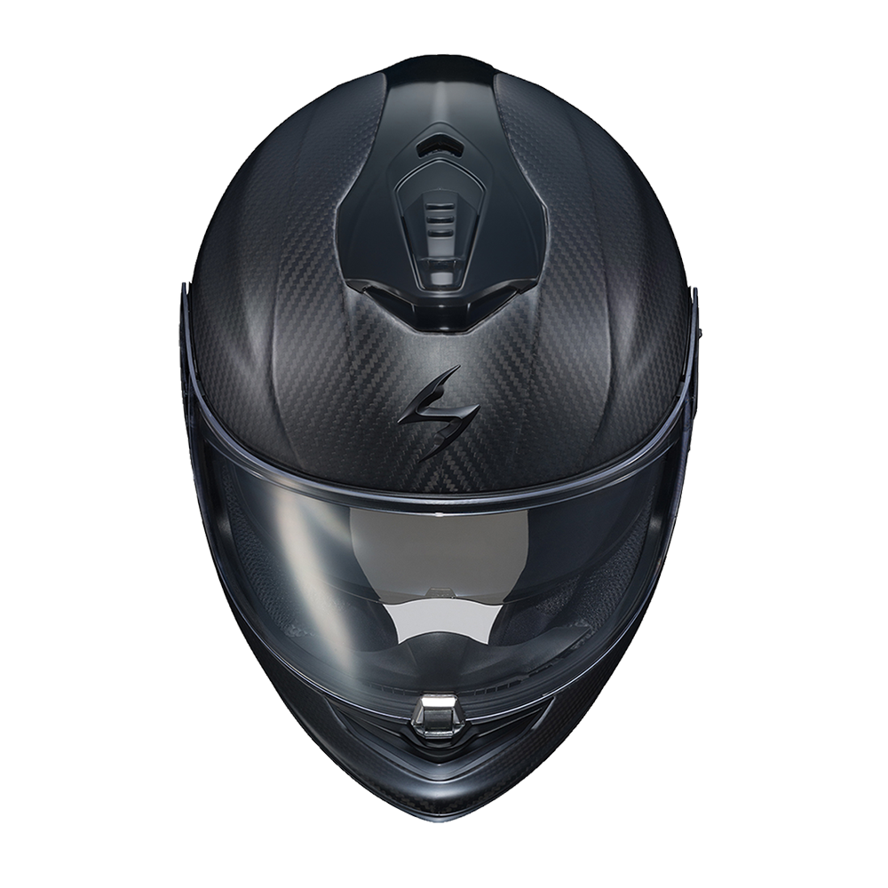 SCORPION EXO-1400 EVO CARBON AIR Matt Black Red 安全帽