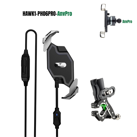 黑隼無線充電二代手機座