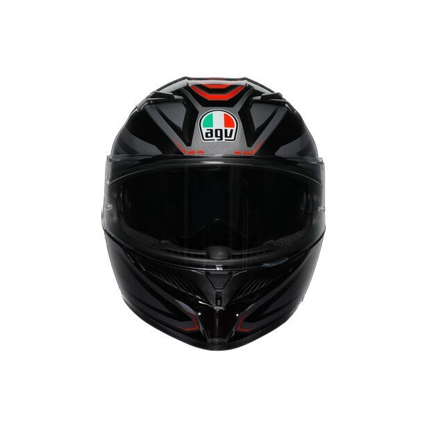 AGV K3 Syth Black Red 彩繪款 Asian Fit