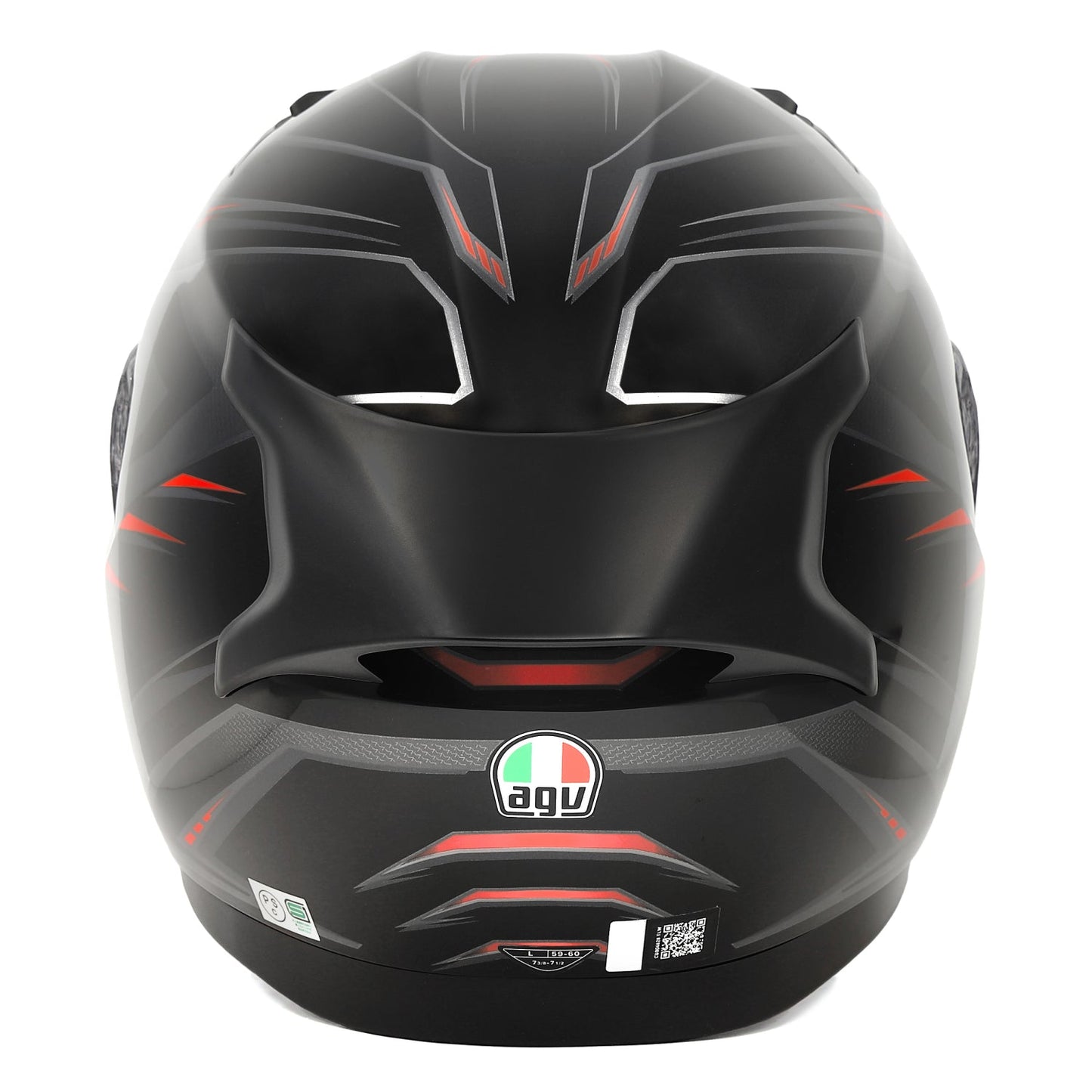 AGV K3 Syth Black Red 彩繪款 Asian Fit