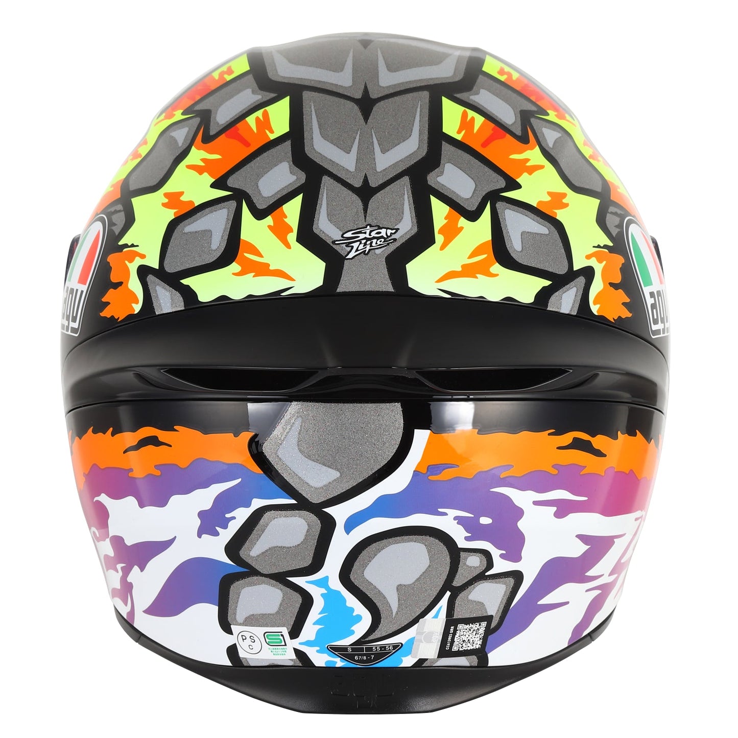 AGV K1 S Bezzecchi 2023 彩繪款 Asian Fit
