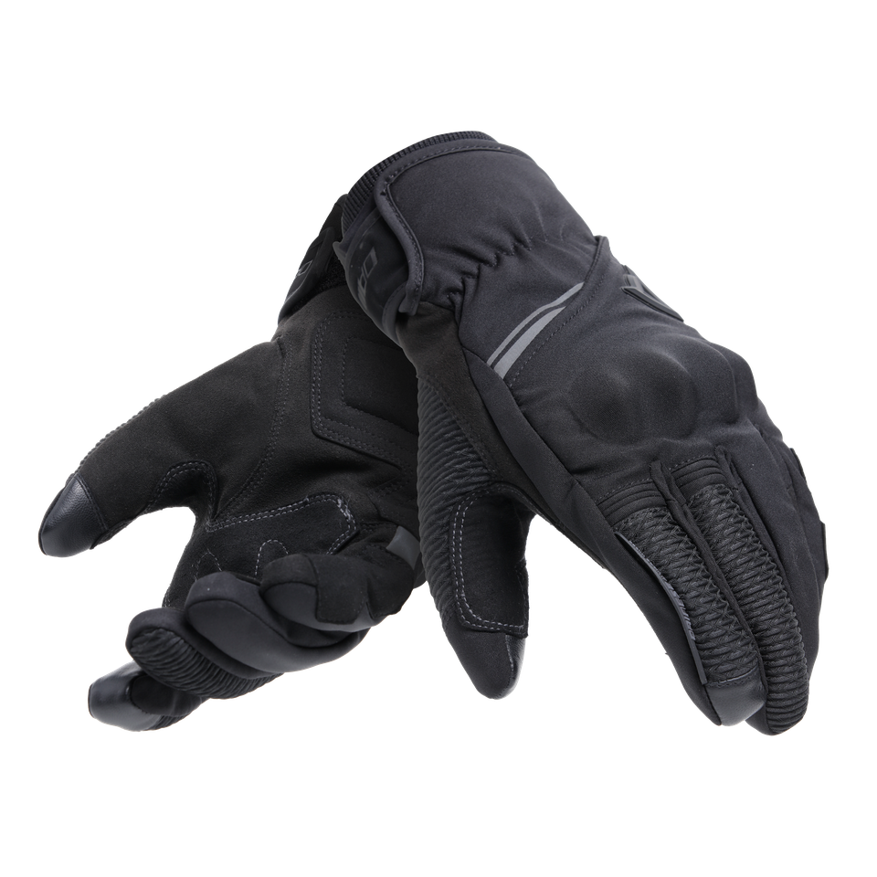 DAINESE TRENTO D-DRY® GLOVES WMN BLACK/OCEAN-DEPTHS (22I)