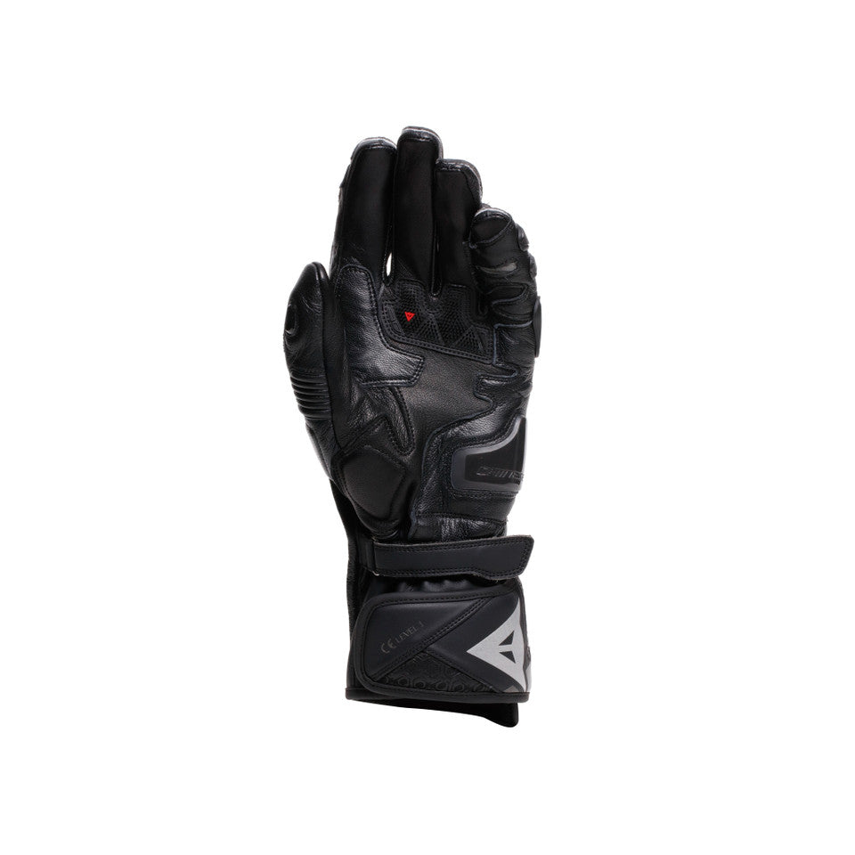 DAINESE FIERO METAL GLOVES BLACK/WHITE/RED-FLUO
