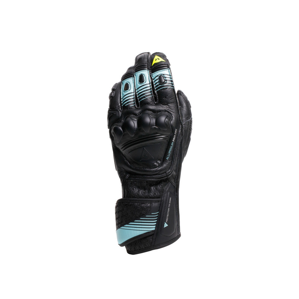 DAINESE FIERO METAL GLOVES BLACK/RED-LAVA/WHITE
