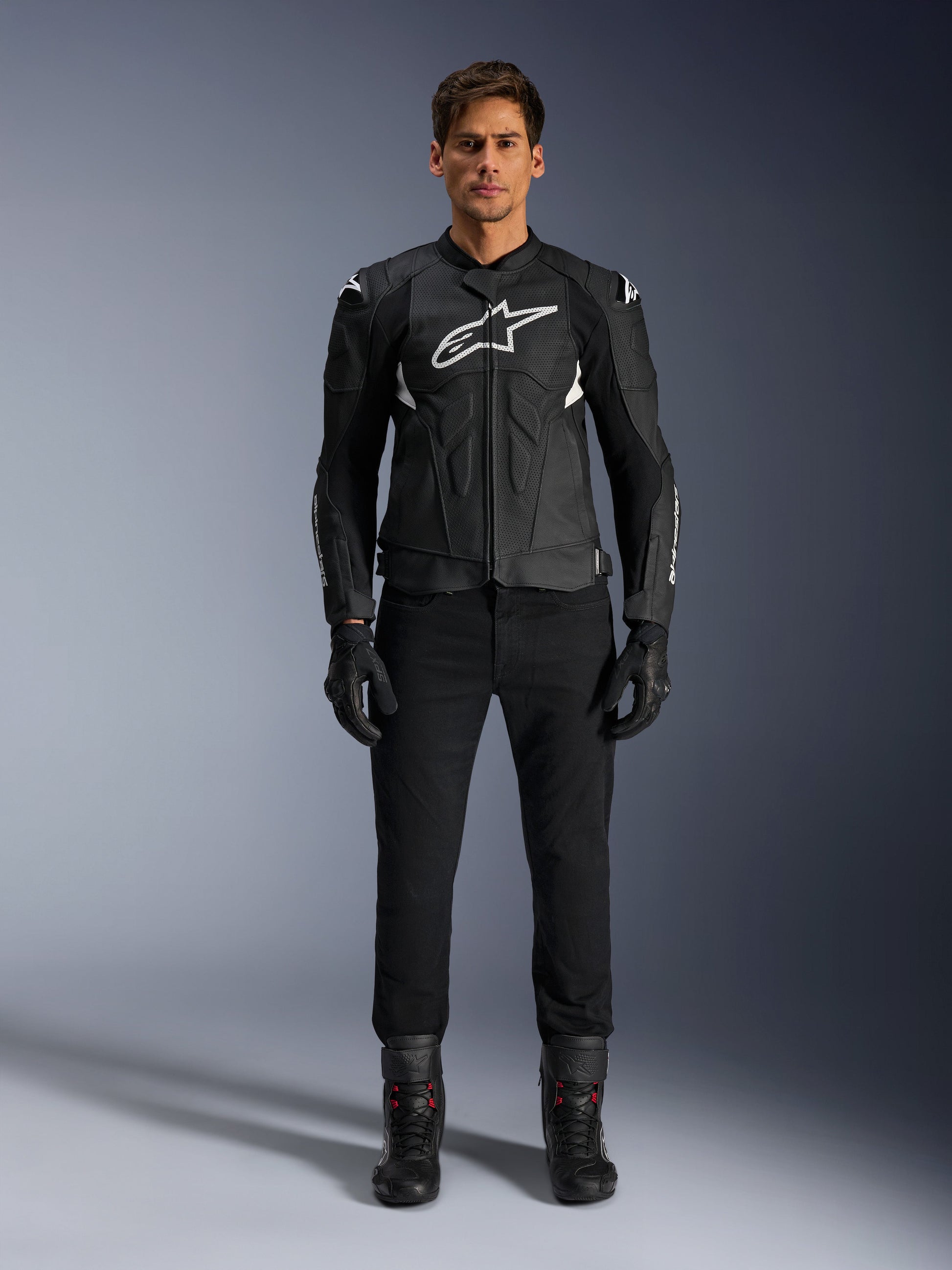 Alpinestars Dusk Airflow Leather Jacket
