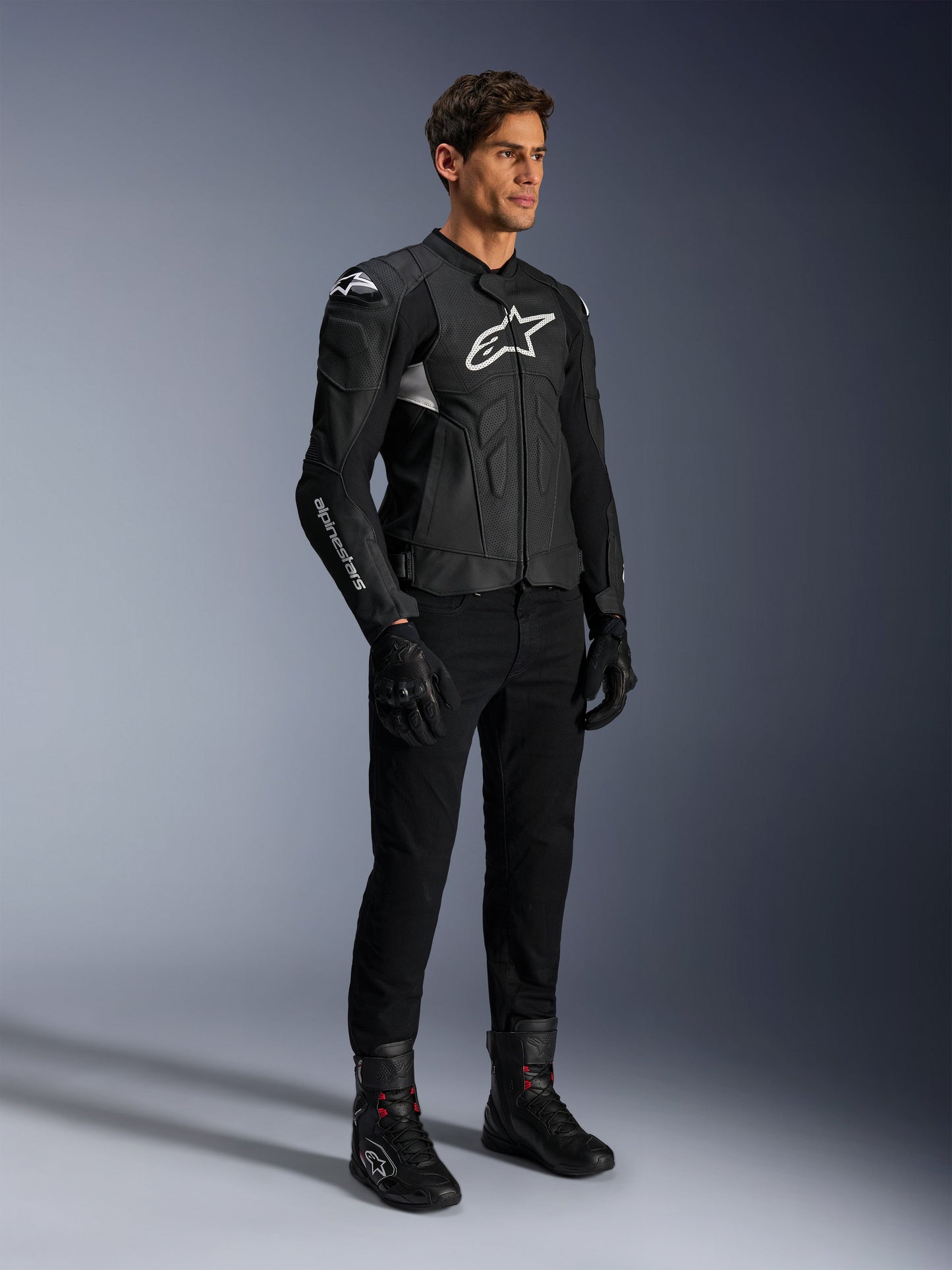 Alpinestars Dusk Airflow Leather Jacket