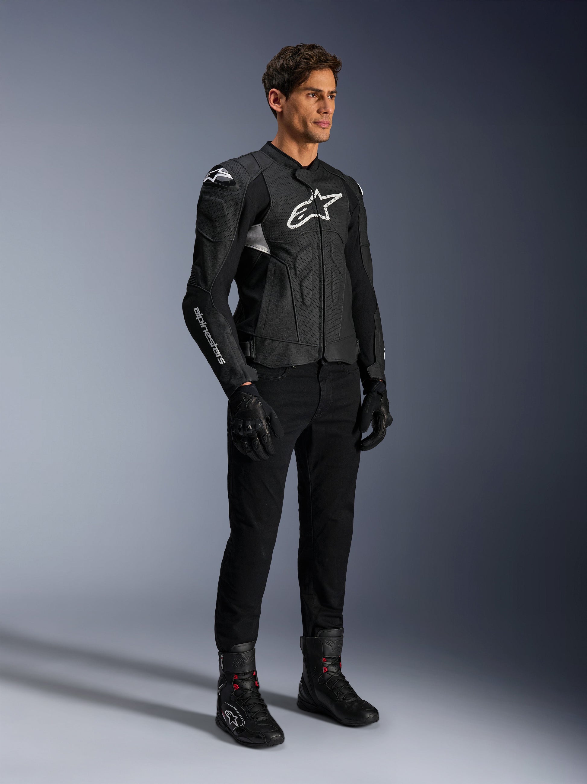 Alpinestars Dusk Airflow Leather Jacket