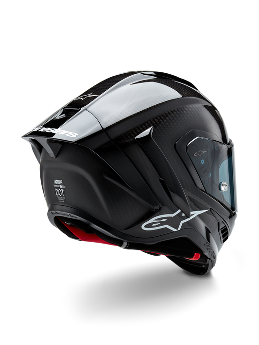 Alpinestars S-R10 SOLID HELMET  BLACK