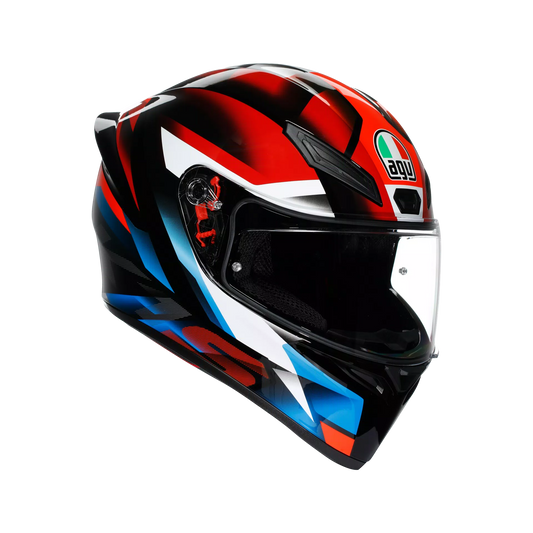 AGV K1 S Fastlap Black Red Blue 彩繪款 Asian Fit