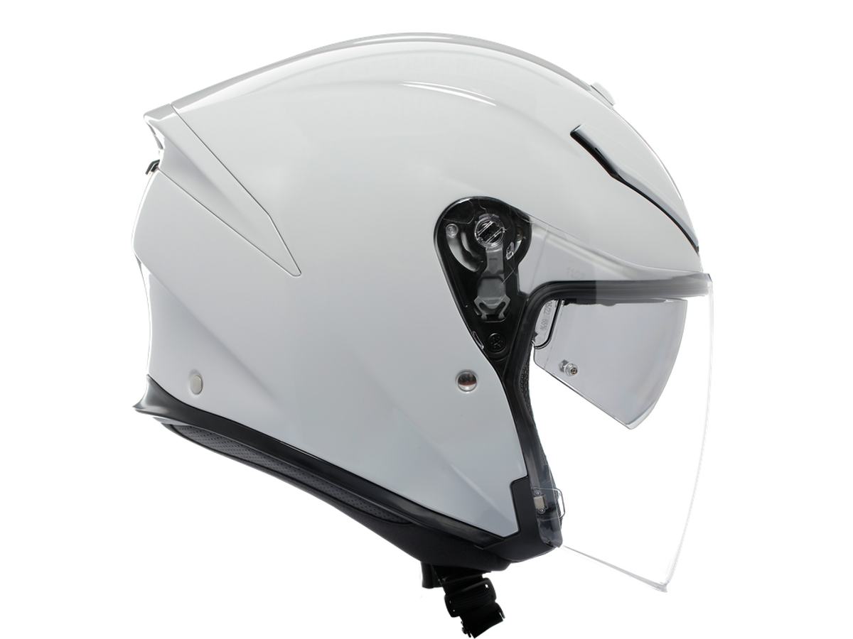 AGV K5 JET EVO Stelvio 雪白 素色款 Asian Fit