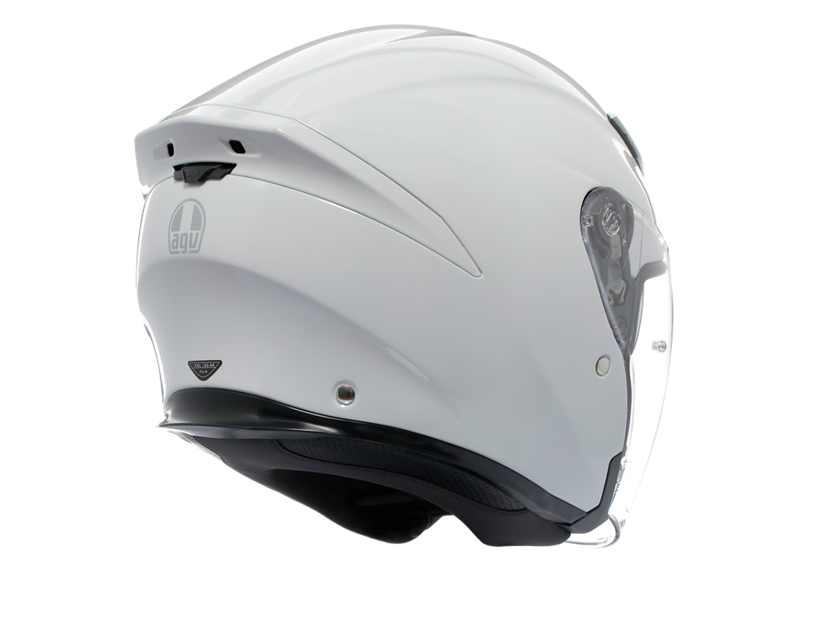 AGV K5 JET EVO Stelvio 雪白 素色款 Asian Fit