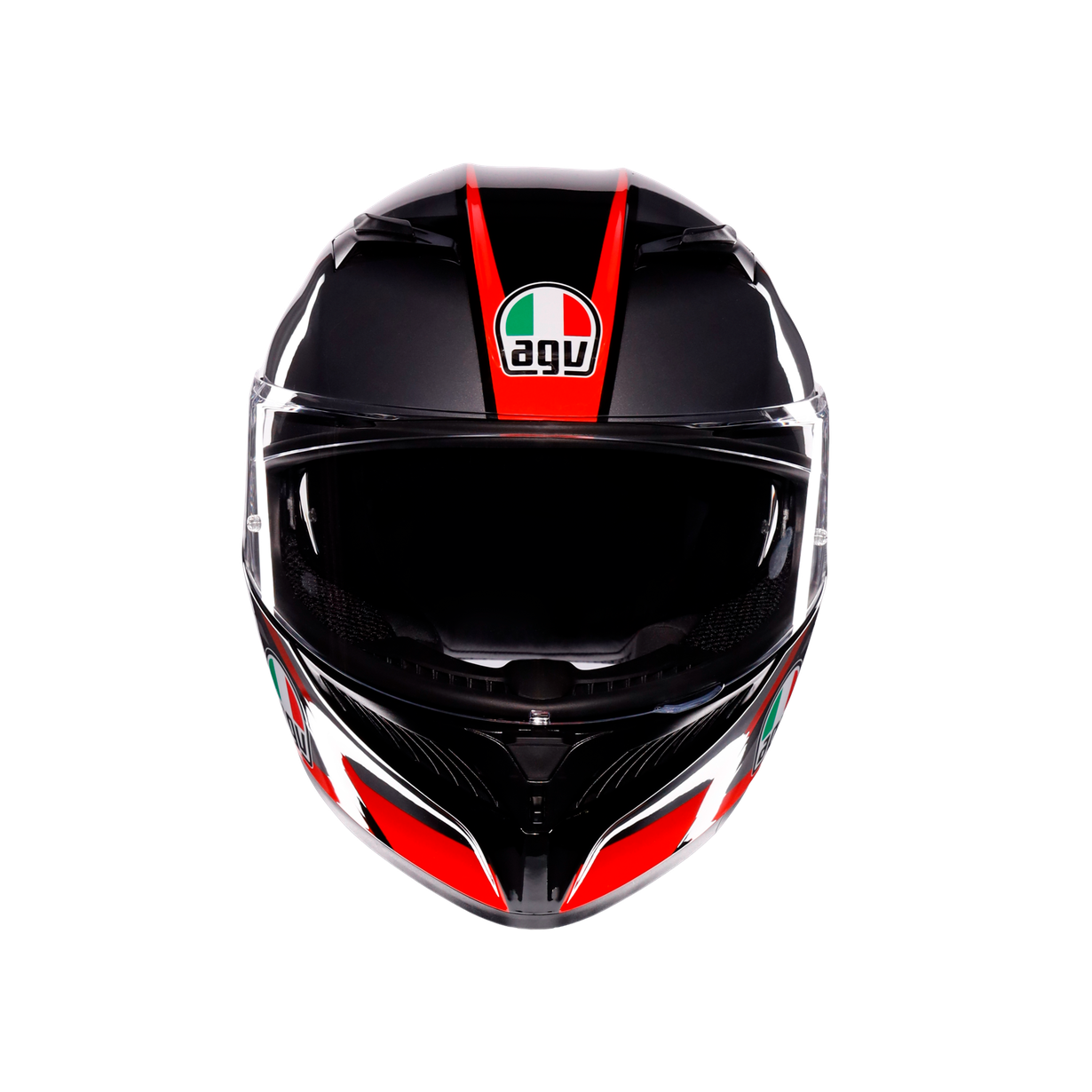 AGV K3 Striga Black Grey Red 彩繪款 全罩式安全帽 Asian Fit