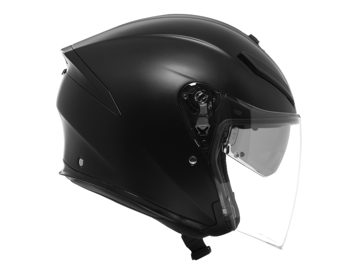 AGV K5 JET EVO MONO MATT BLACK 素色款 Asian Fit
