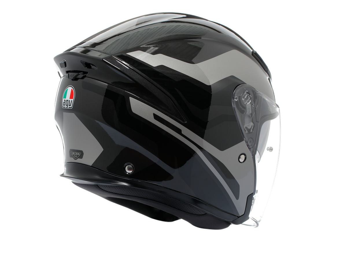 AGV K5 JET EVO Tune 灰黑 彩繪款 Asian Fit
