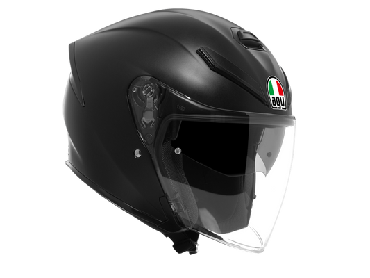 AGV K5 JET EVO MONO MATT BLACK 素色款 Asian Fit