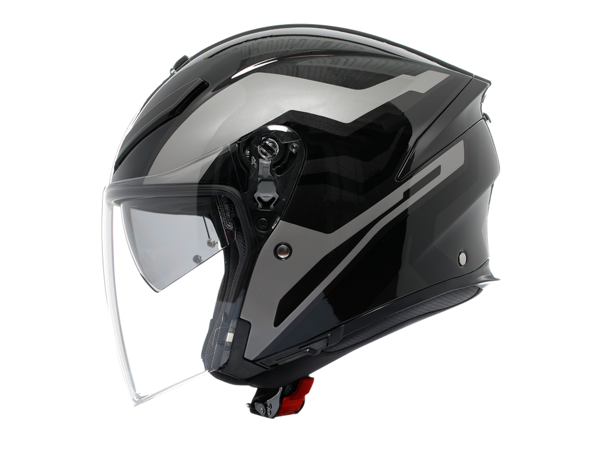 AGV K5 JET EVO Tune 灰黑 彩繪款 Asian Fit