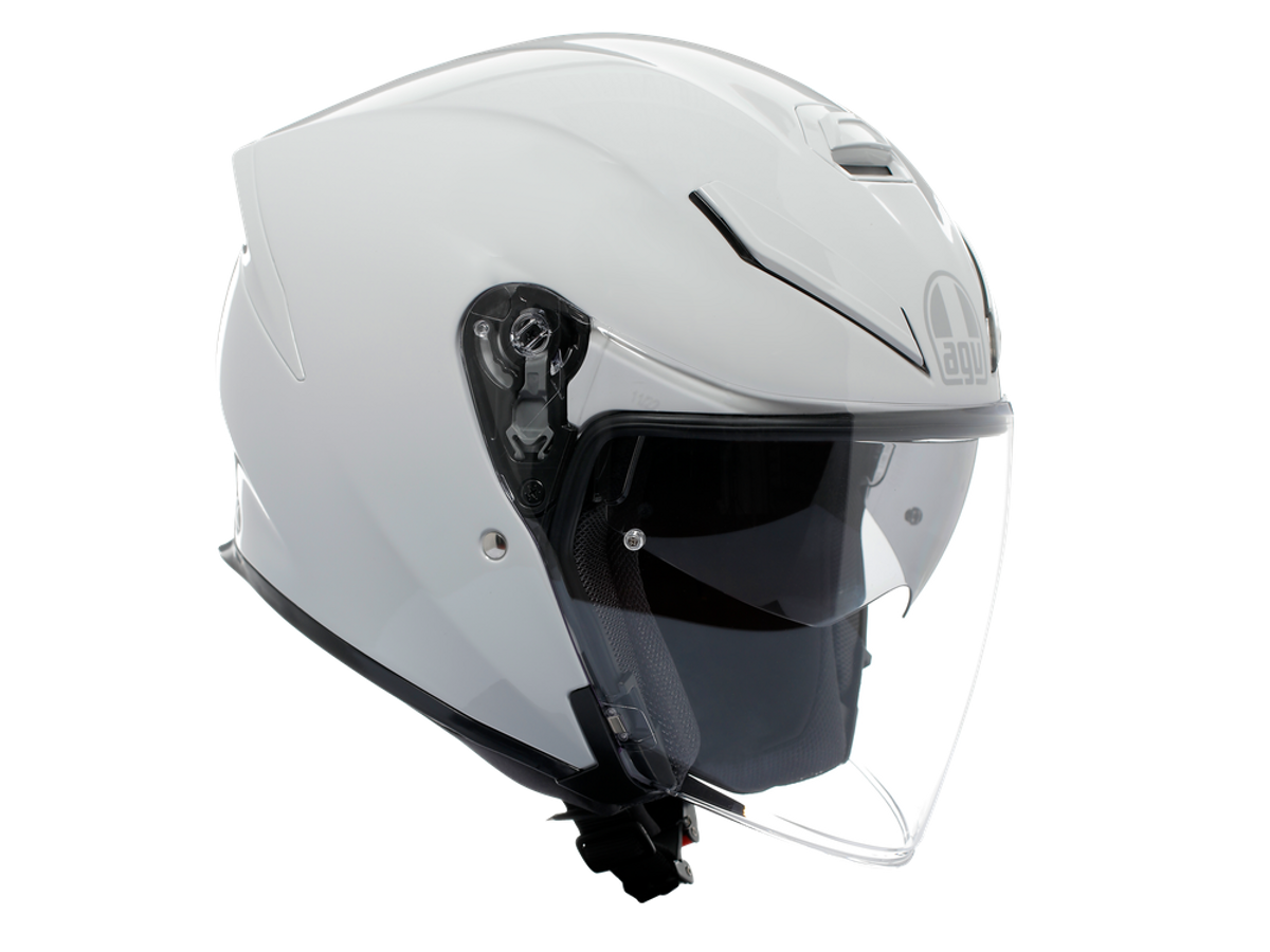 AGV K5 JET EVO Stelvio 雪白 素色款 Asian Fit