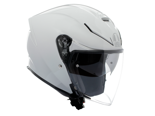 AGV K5 JET EVO Stelvio 雪白 素色款 Asian Fit