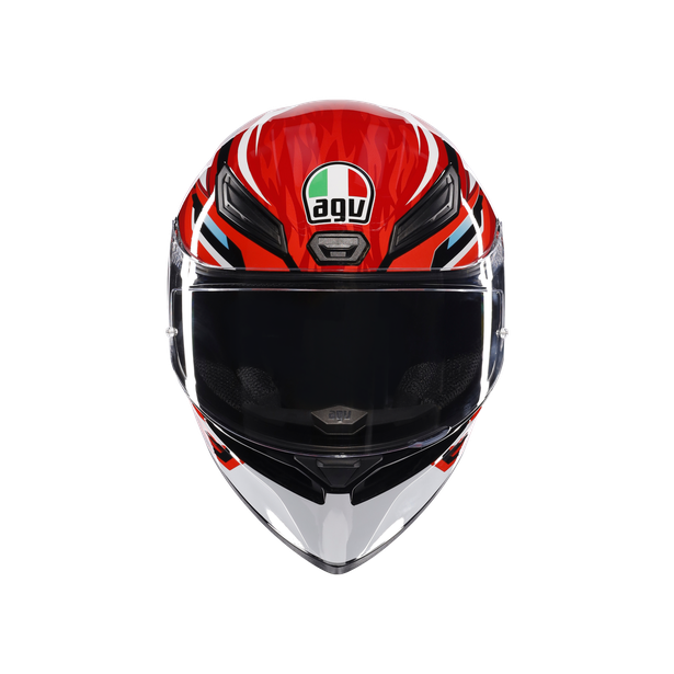 AGV K1 S Lion Black Red White 彩繪款 Asian Fit