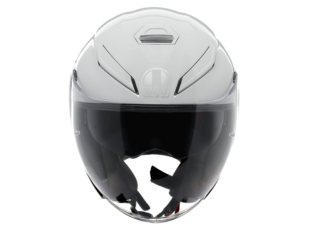 AGV K5 JET EVO Stelvio 雪白 素色款 Asian Fit