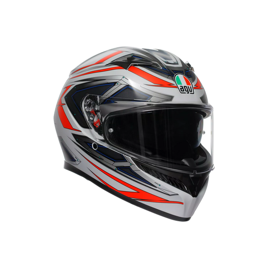 AGV K3 Space Matt White 彩繪款 Asian Fit