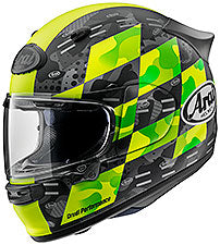 ARAI ASTRO-GX Checker Yellow