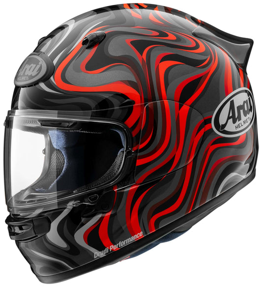 Arai ASTRO-GX Swirl Red 彩繪 全罩式安全帽