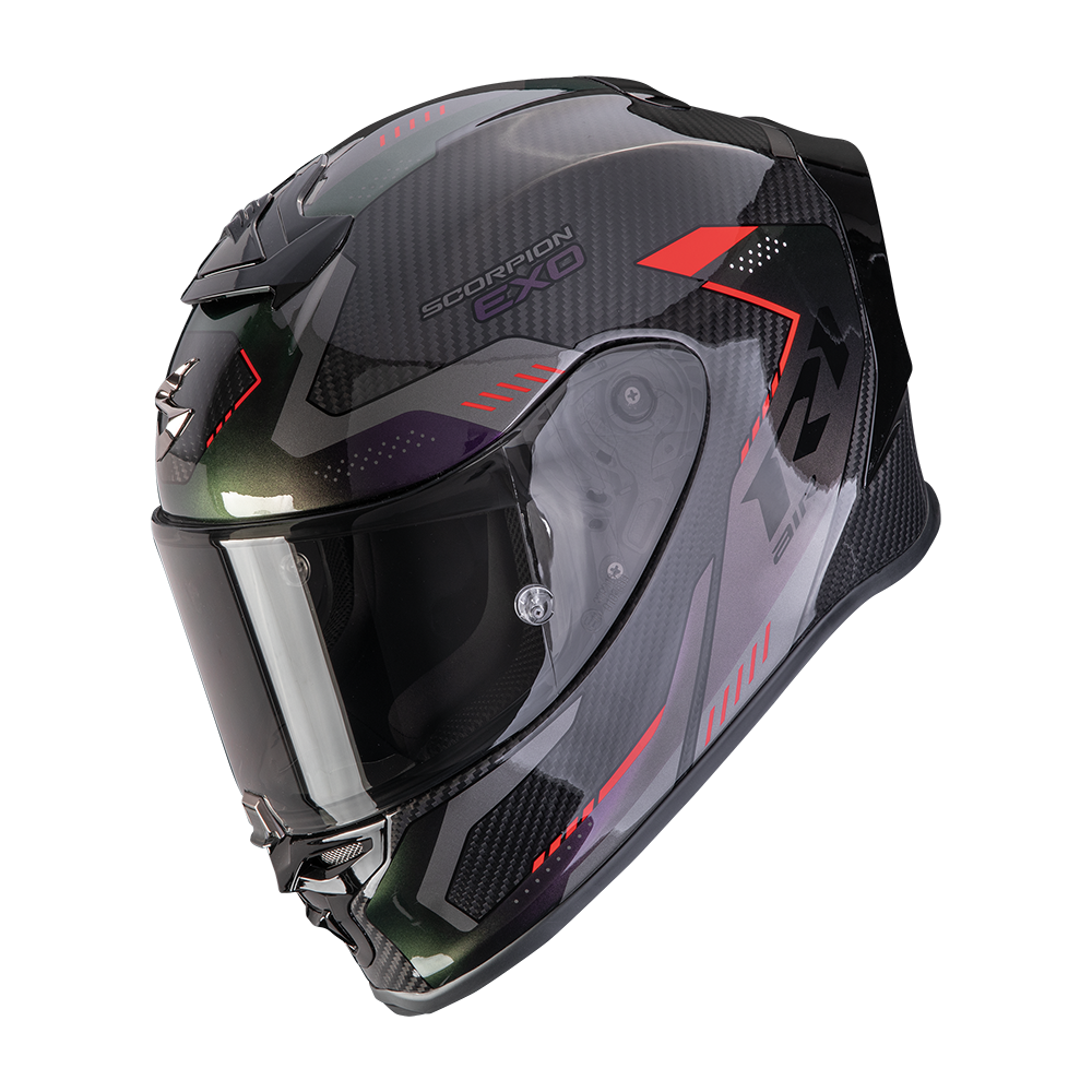 SCORPION EXO-R1 EVO CARBON AIR Black Chameleon 安全帽