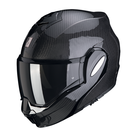 SCORPION EXO-TECH EVO CARBON Black White 安全帽