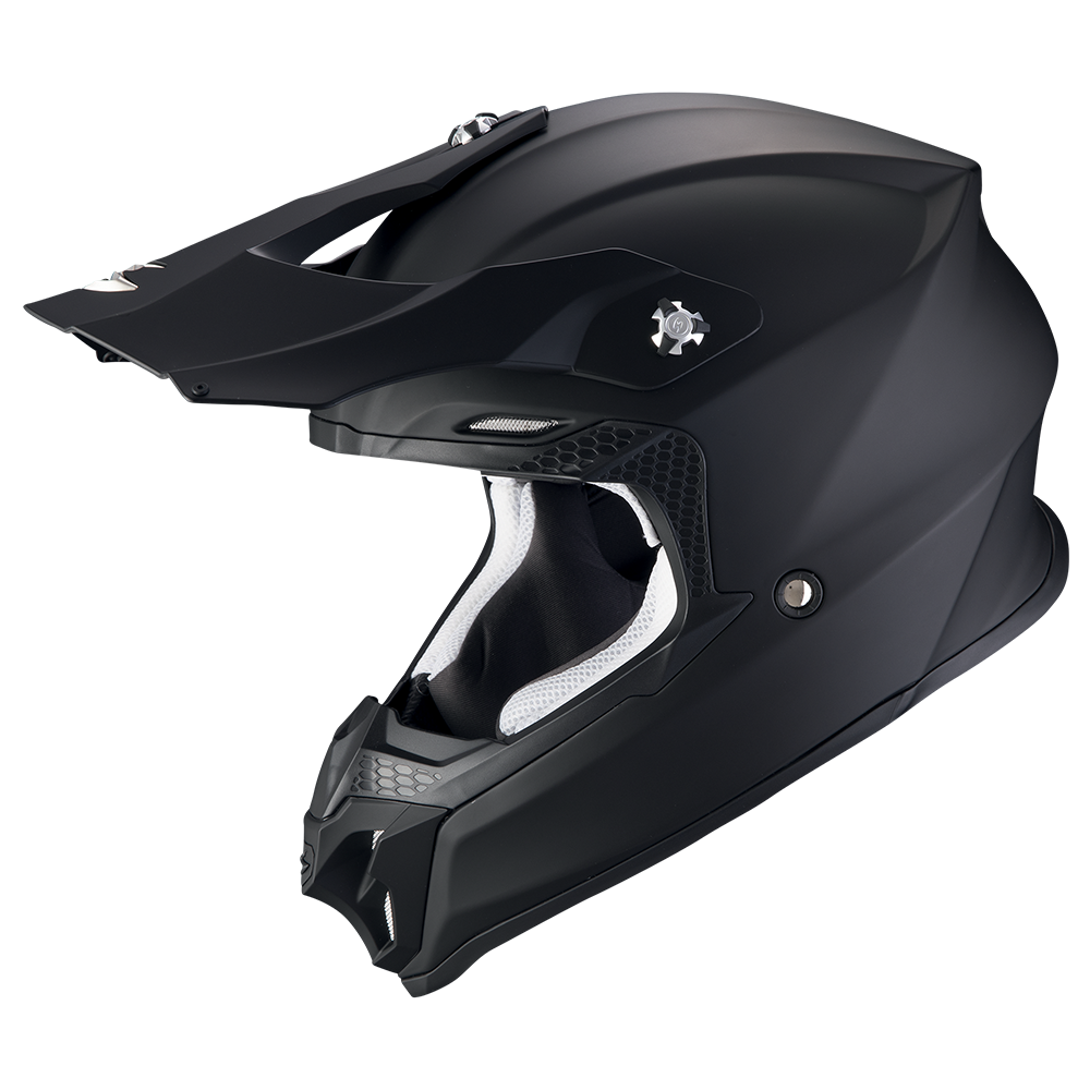 SCORPION VX-16 EVO AIR Matt Black Silver 安全帽