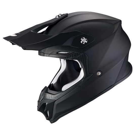 SCORPION VX-16 EVO AIR Matt Black Silver 安全帽