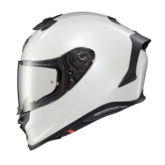 SCORPION EXO-R1 EVO AIR Pearl White 安全帽