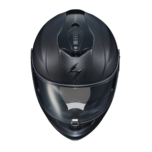 SCORPION EXO-1400 EVO CARBON AIR Matt Black Red 安全帽