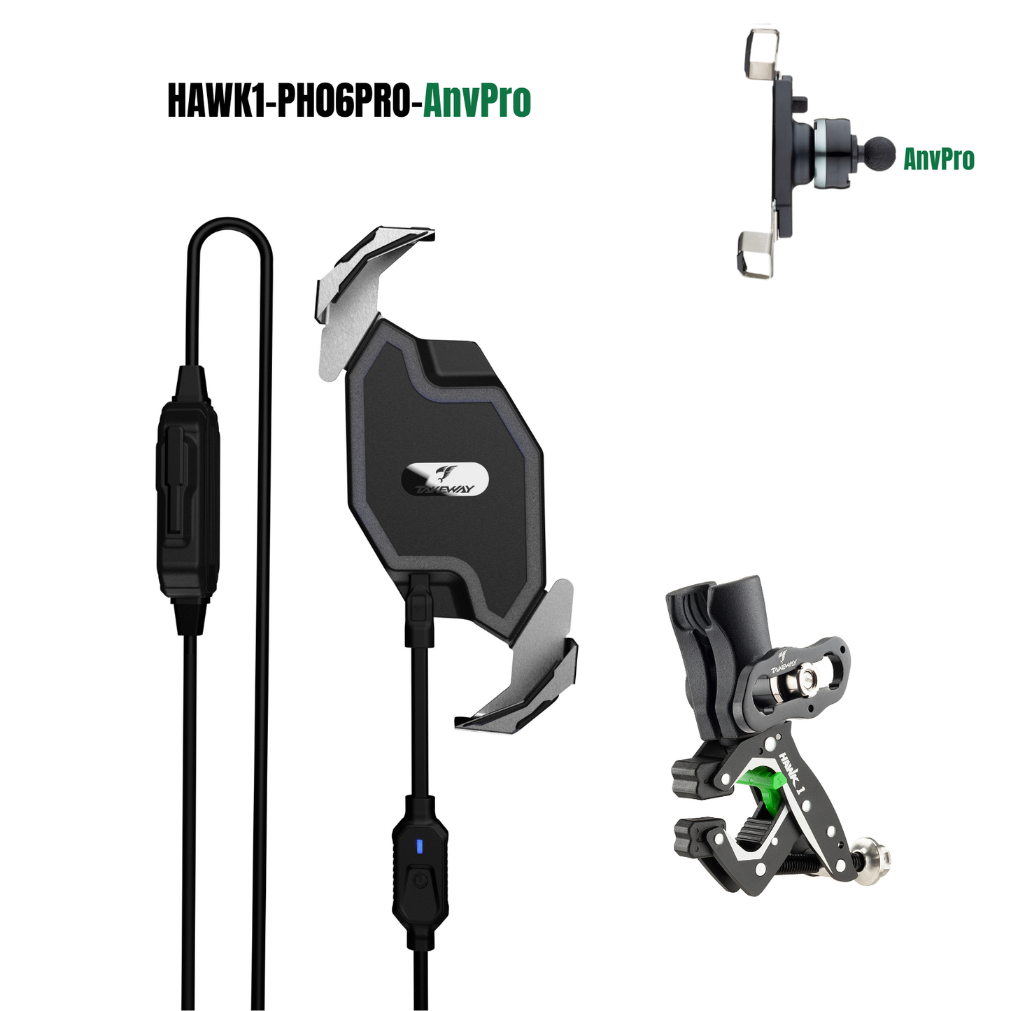 黑隼無線充電二代手機座