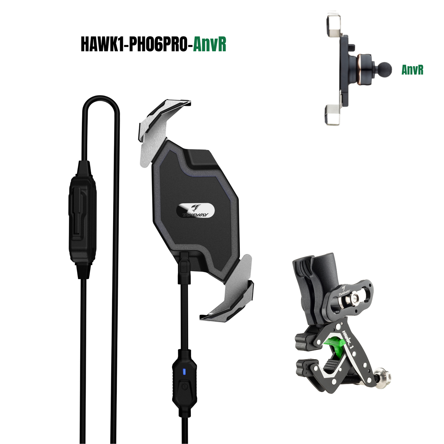 黑隼無線充電二代手機座