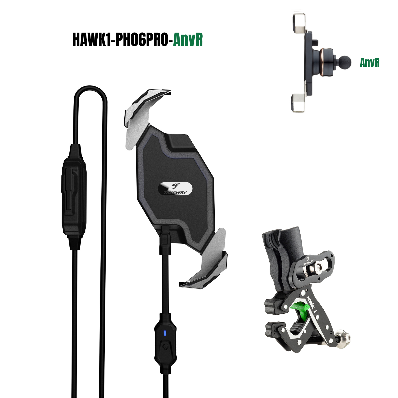 黑隼無線充電二代手機座