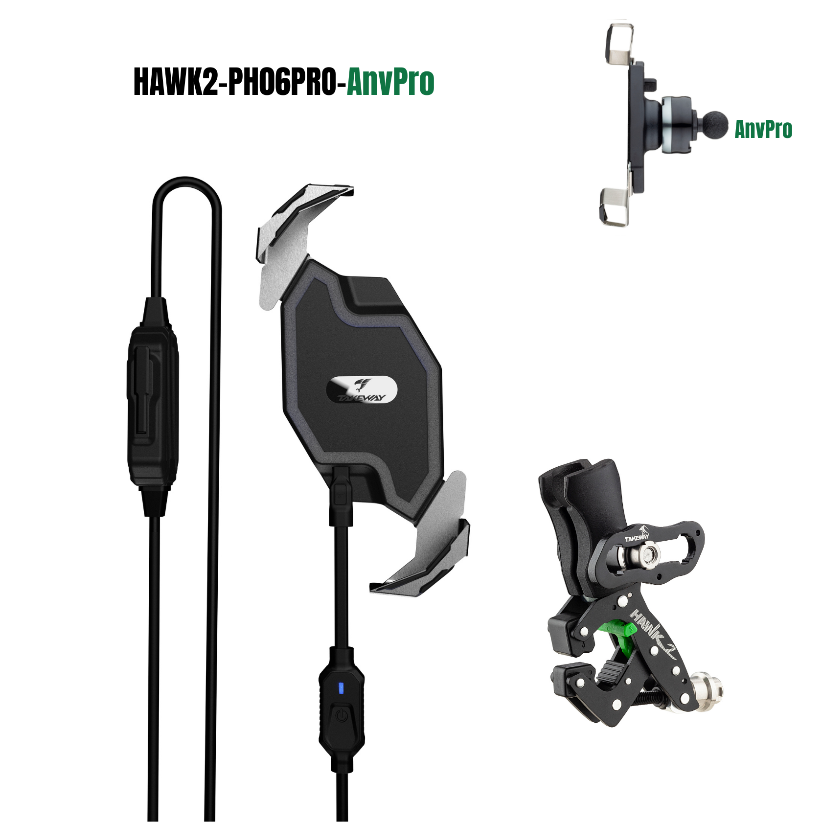 黑隼無線充電二代手機座