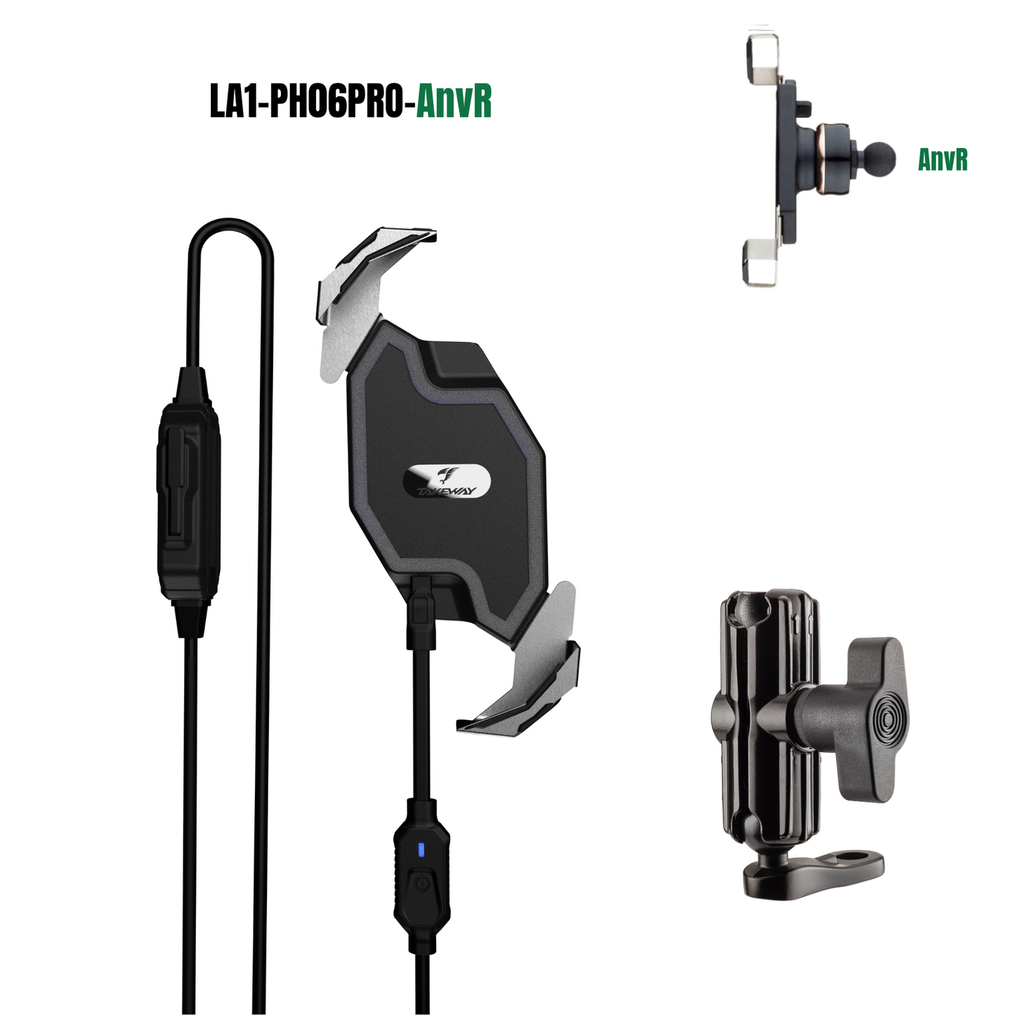 黑隼無線充電二代手機座