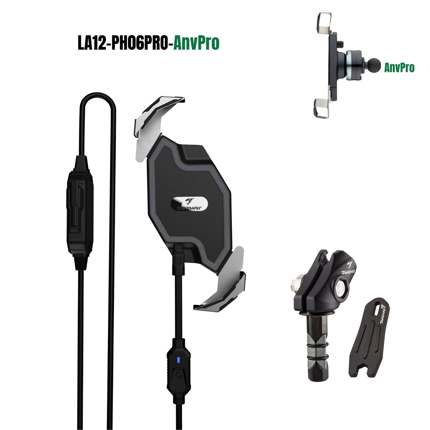 黑隼無線充電二代手機座