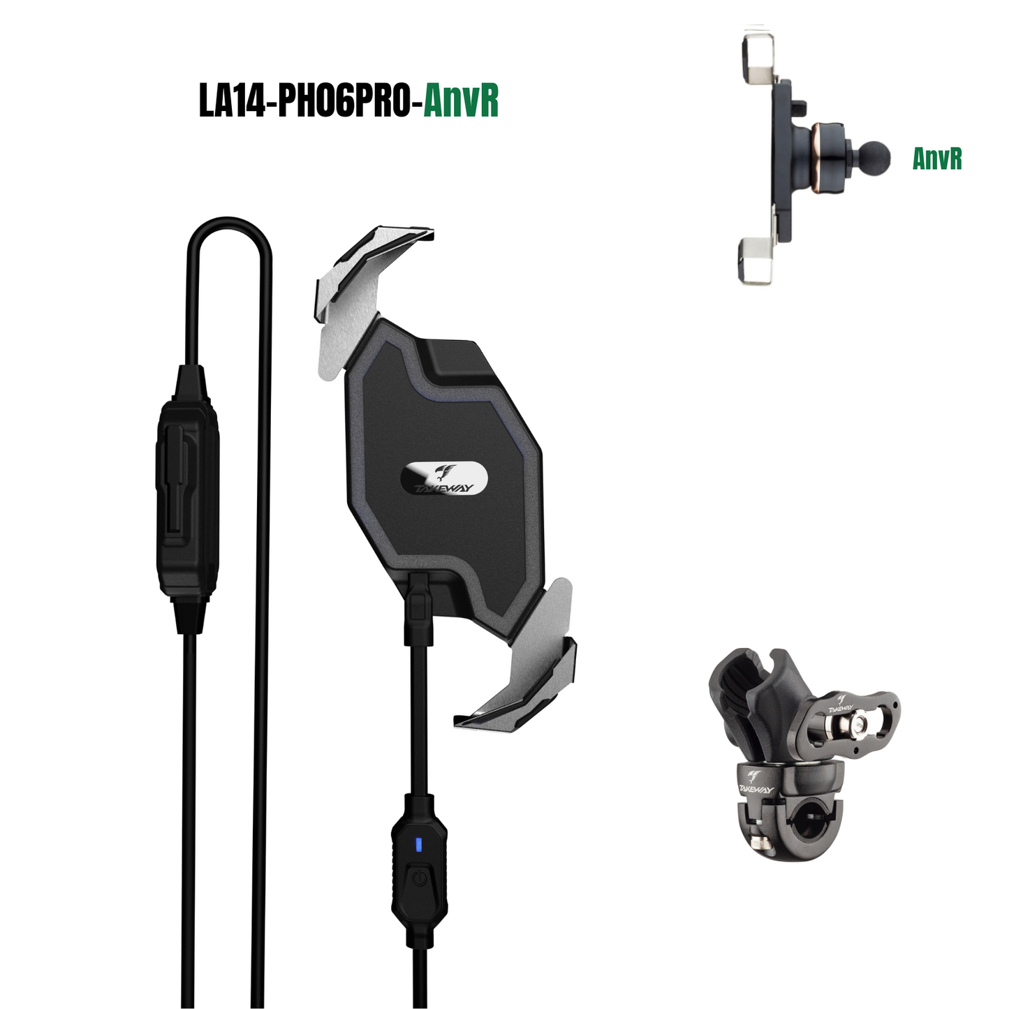 黑隼無線充電二代手機座