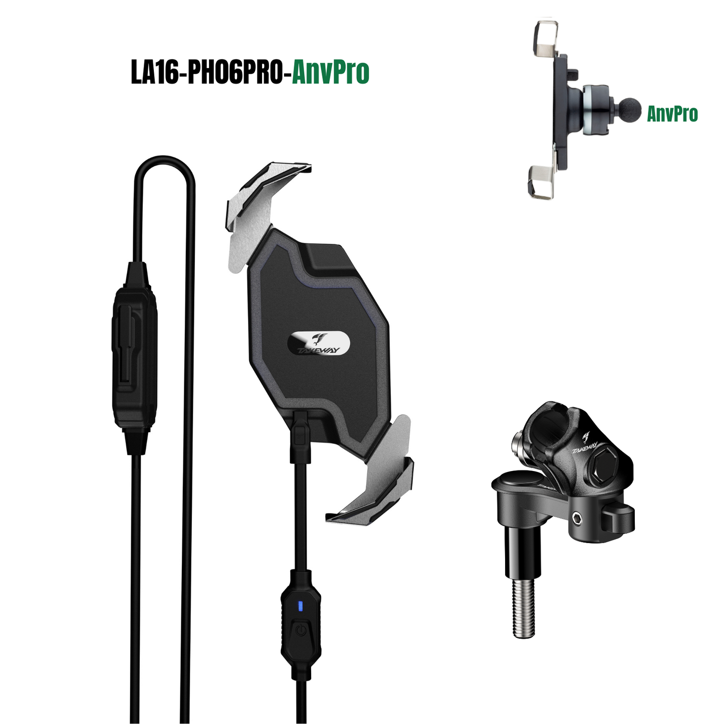 黑隼無線充電二代手機座