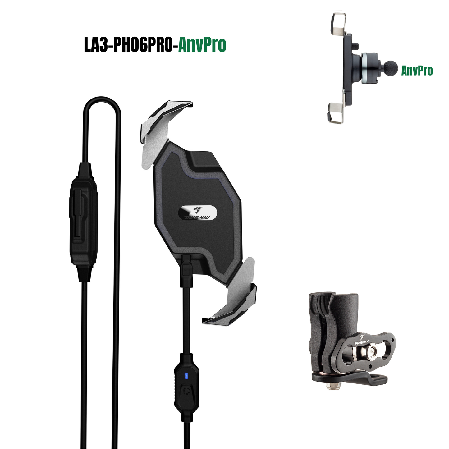 黑隼無線充電二代手機座