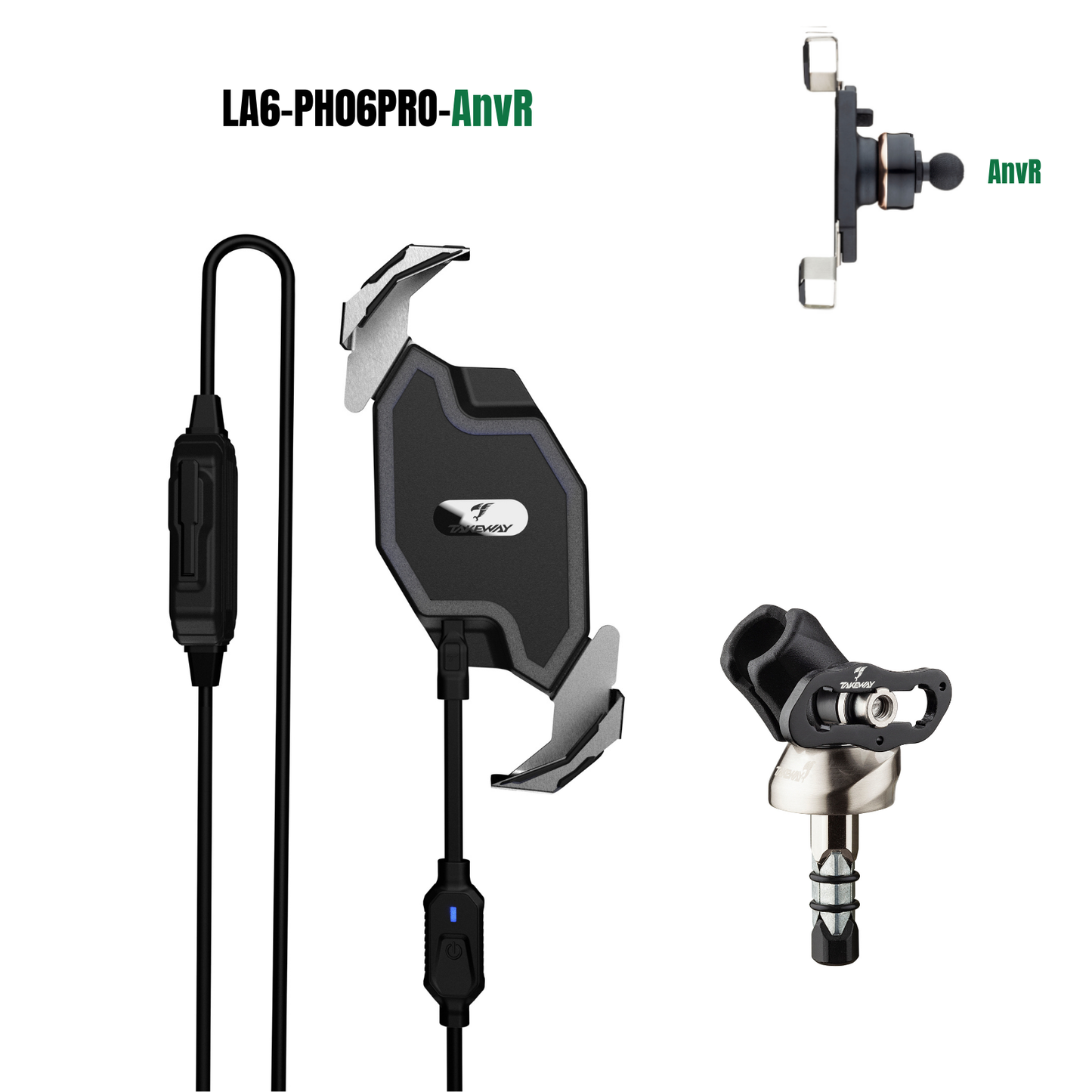黑隼無線充電二代手機座