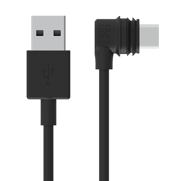 Quad Lock  無線充電座USB線1條(1.2M)USB-A / USB-C直角
