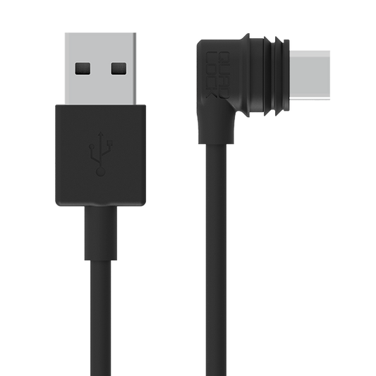 Quad Lock  無線充電座USB線1條(1.2M)USB-A / USB-C直角