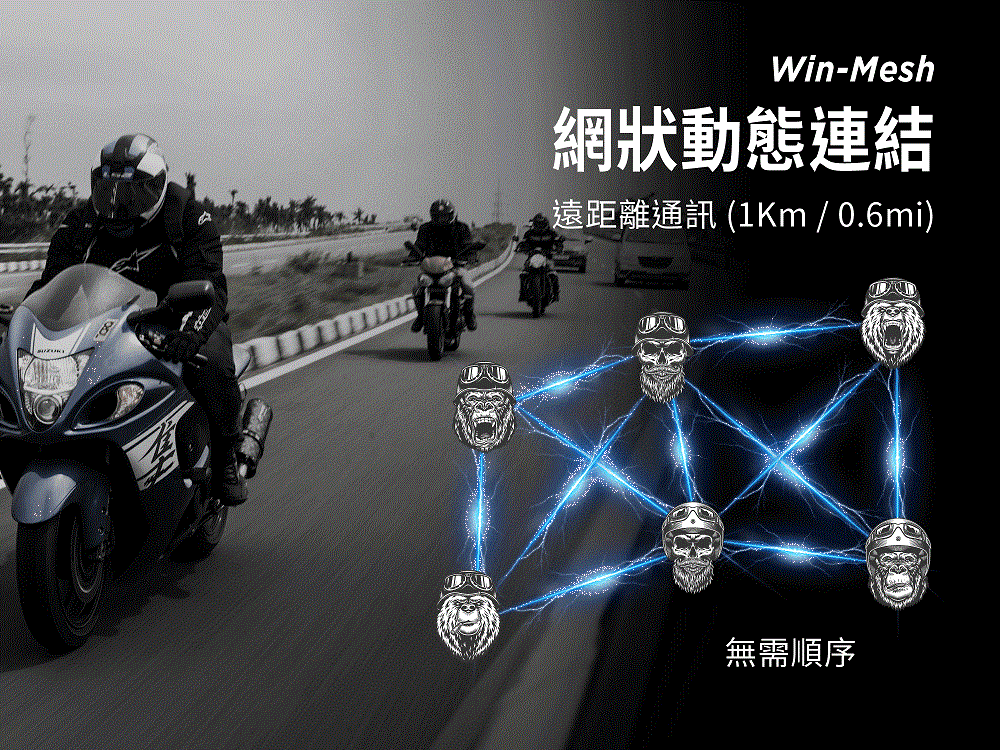 穩特固 MB-101 藍芽耳機組 (銘板黑色)