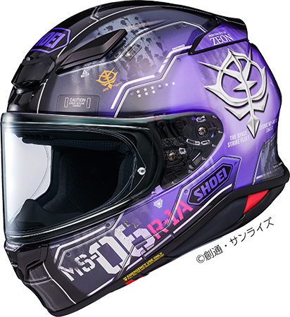 SHOEI Z-8 MS-06R-1A BLACK TRI-STAR'S ZAKU II