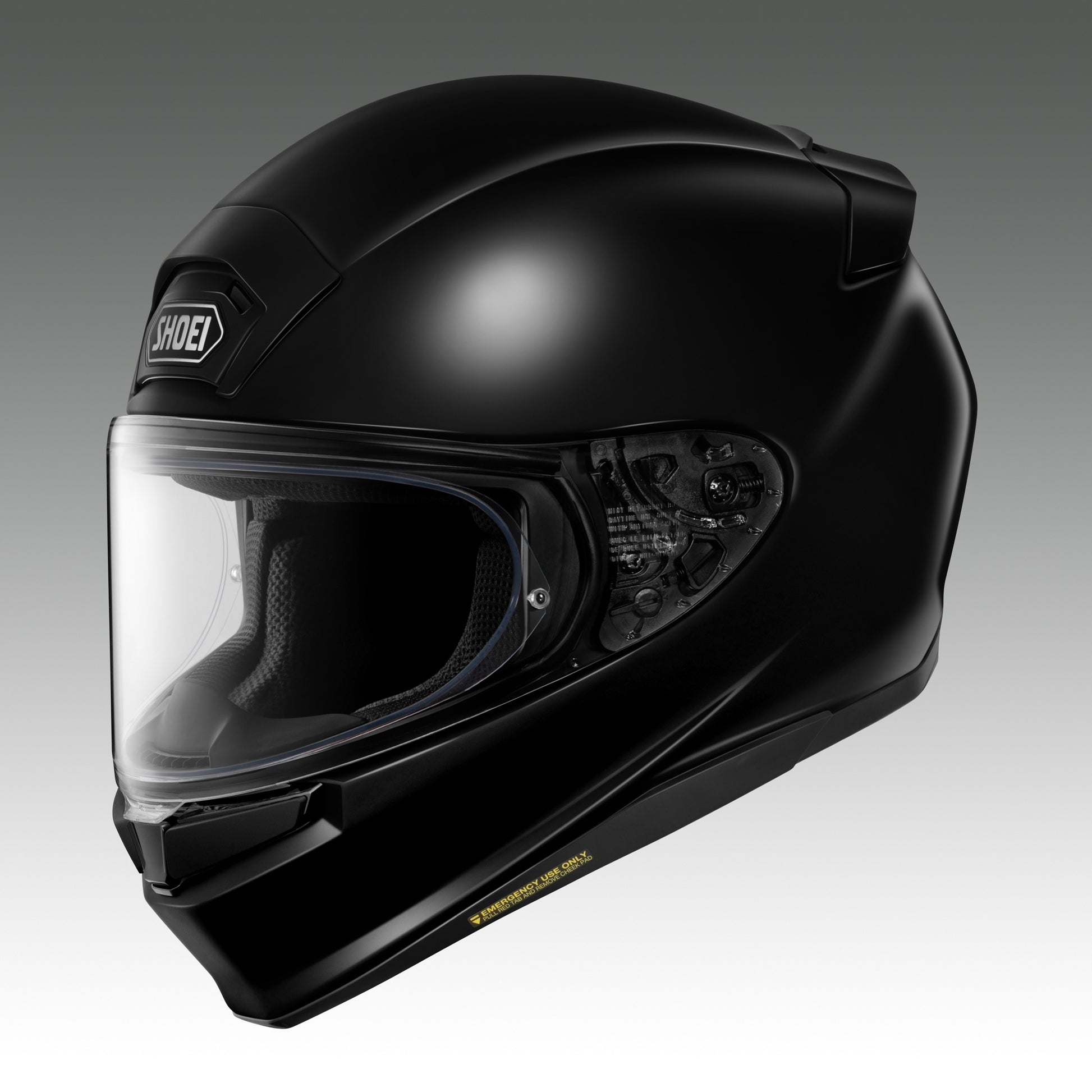 SHOEI Z-9 素色 黑 全罩式安全帽 側面